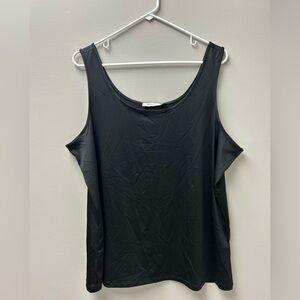 Ricki’s Women’s‎ Black Round Neck Tank Top